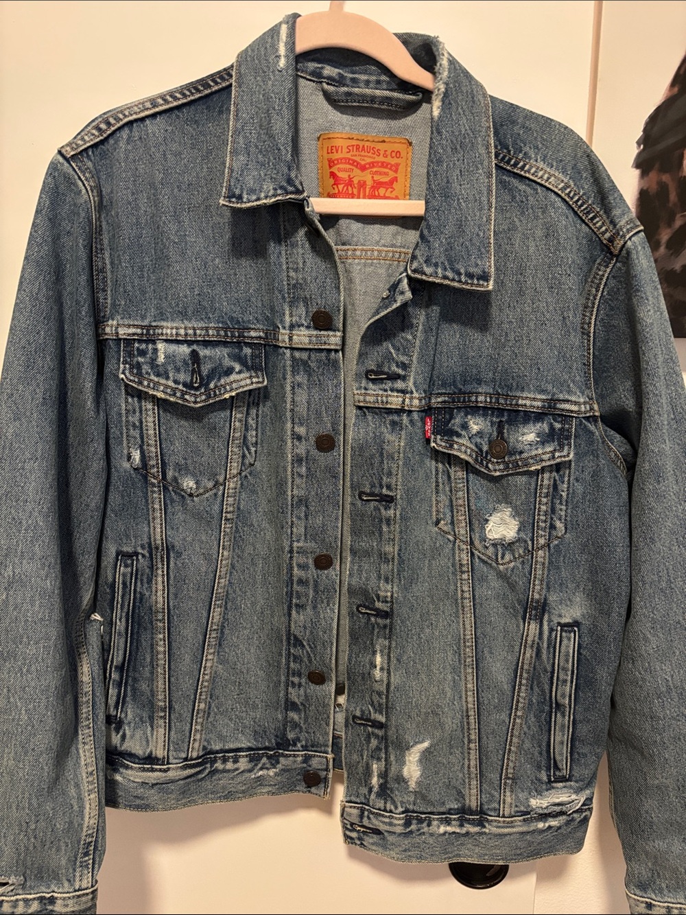 Levi's Men's Blue Denim Jacket